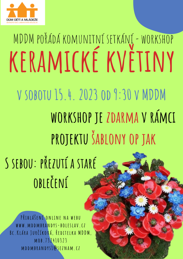 KERAMICKÉ KVĚTINY