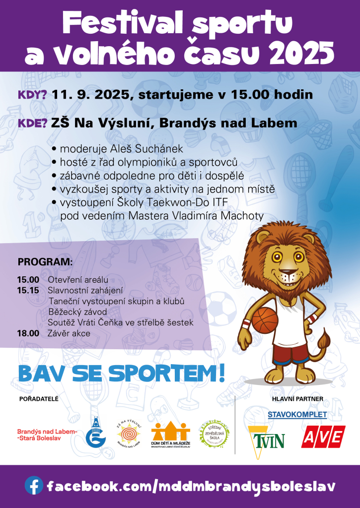 Videostřípky z Festivalu sportu a volného času 2025