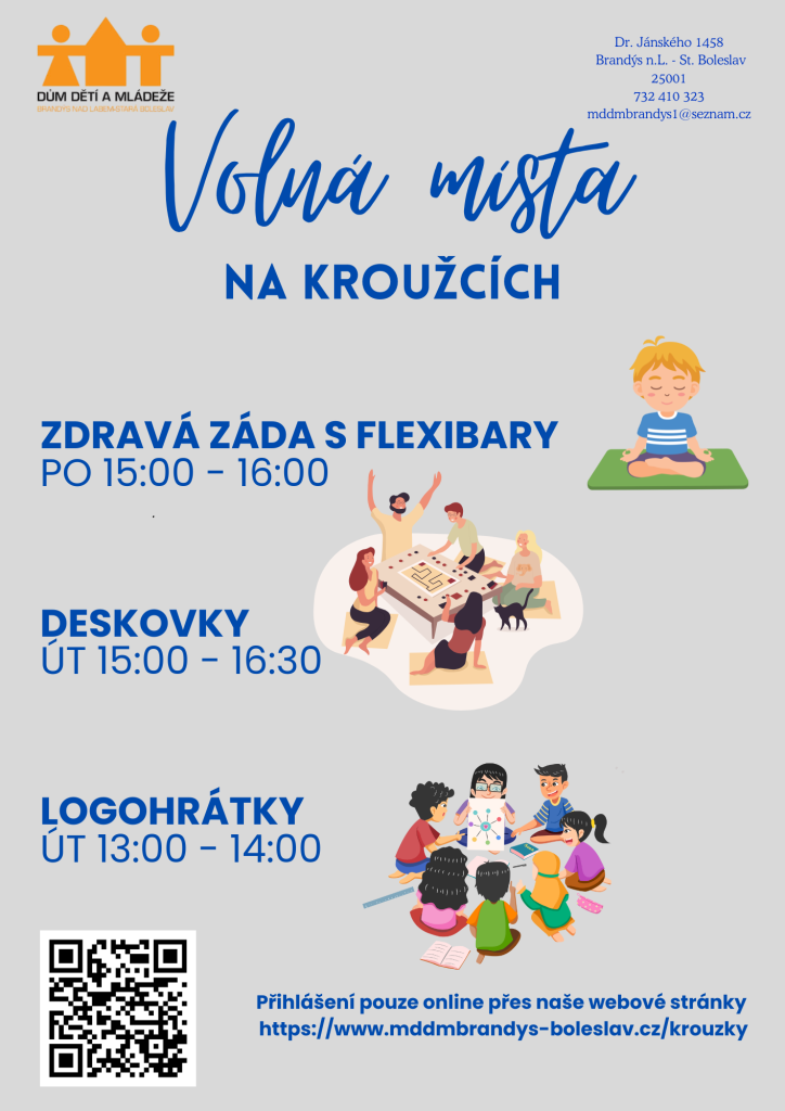 VOLNÁ MÍSTA V KURZECH