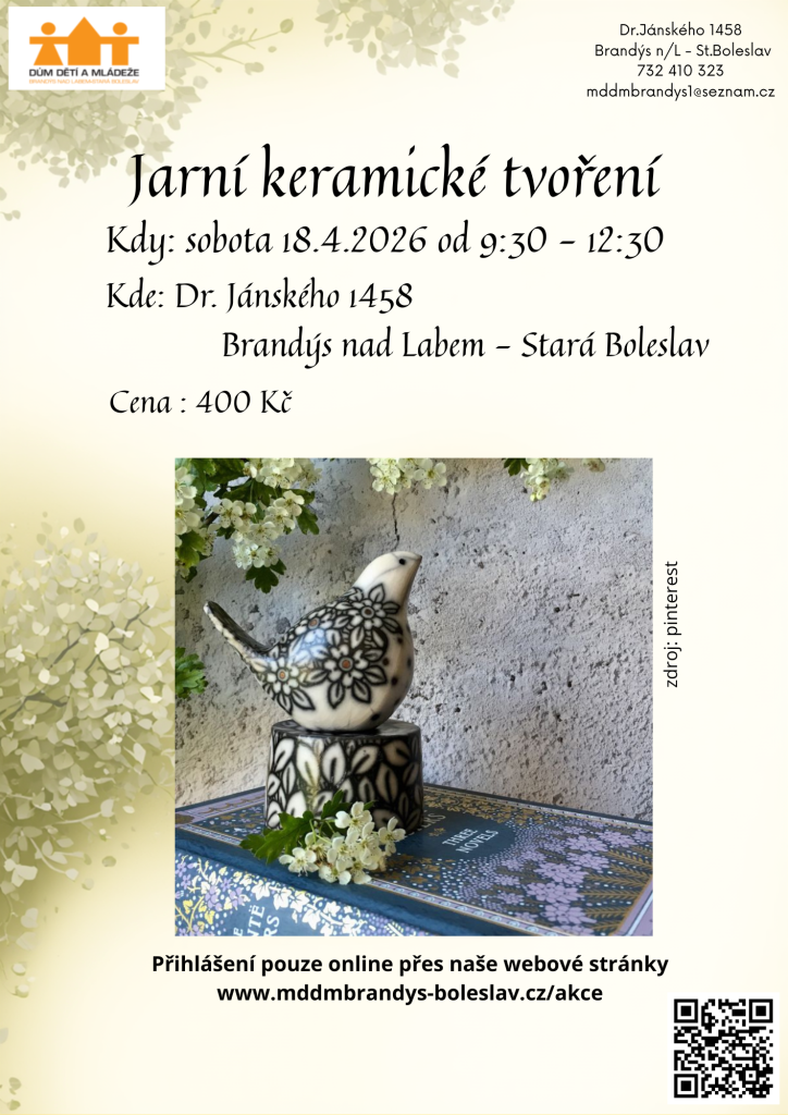 Keramická dilna - Jarní tvoření