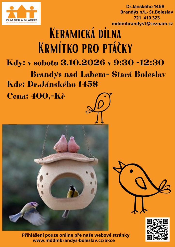 KERAMICKÁ DÍLNA - KRMÍTKO PRO PTÁČKY