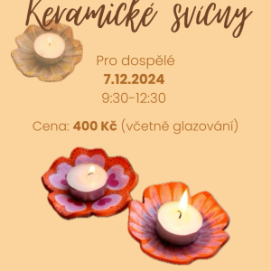 Keramické svícny