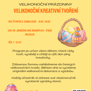 VELIKONOČNÍ PRÁZDNINY