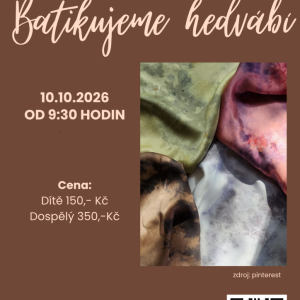 Batikujeme na hedvábí