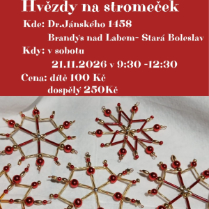 Kreativní dílna - Hvězdy na stromeček